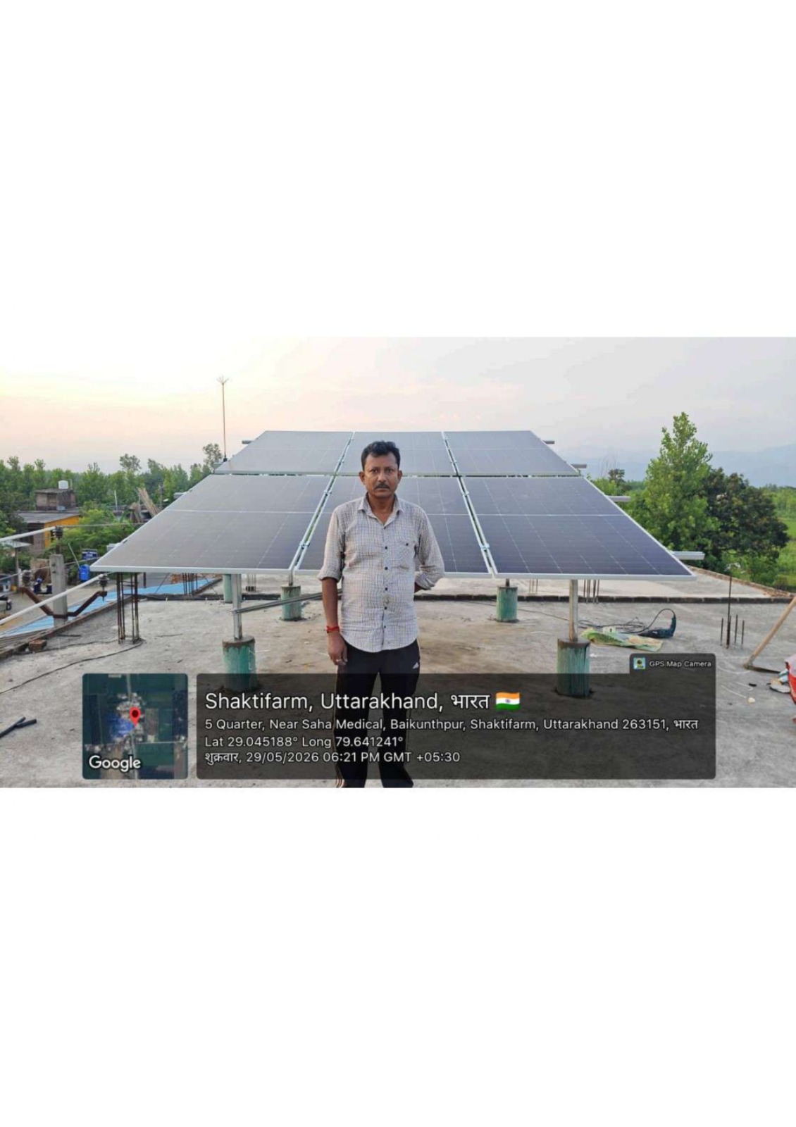 Ranjeet Kumar Biswas ka 3 kW solar system, Shaktifarm, UK — PM Surya Ghar Yojana se subsidy mili